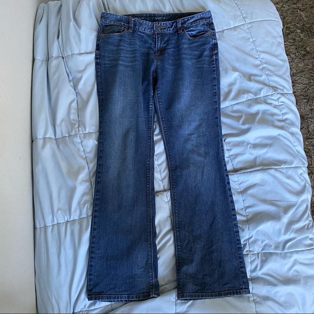 ann taylor loft jeans!